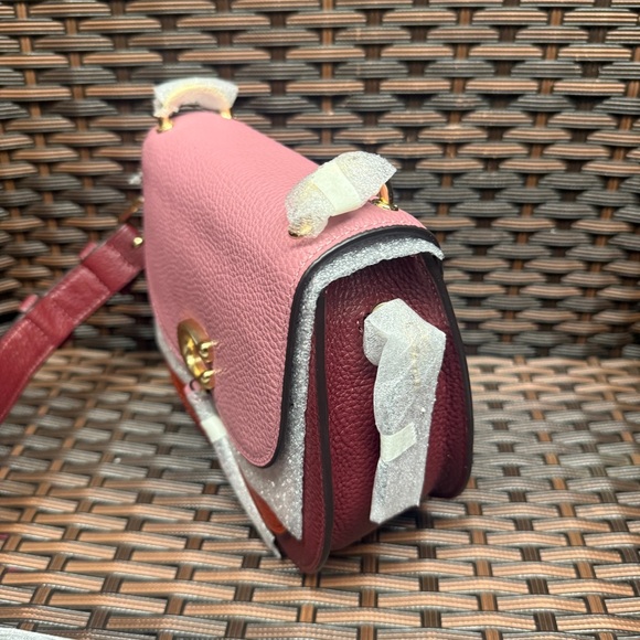 coach REMI SADDLE BAG IN COLORBLOCK (COACH 1330) - Picture 7 of 12